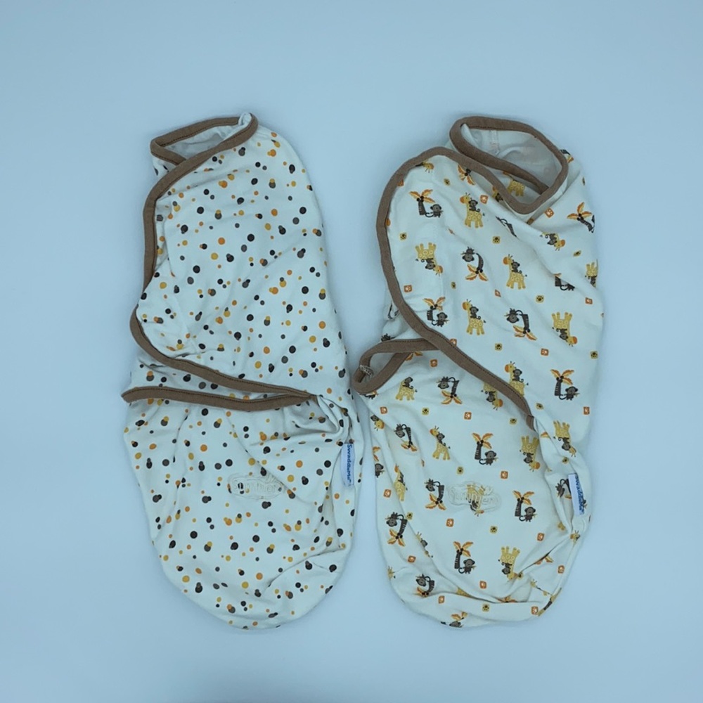 SwaddleMe Original Swaddle, Set of 2 Size Small-Medium 0-4M